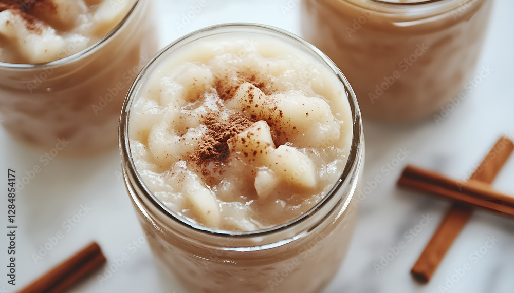 Homemade Sweet Apple Butter with Cinnamon - organic healthy vegetarian food Homemade Sweet Apple Butter with Cinnamon - organic healthy vegetarian food