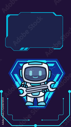 Mini robot poster idea