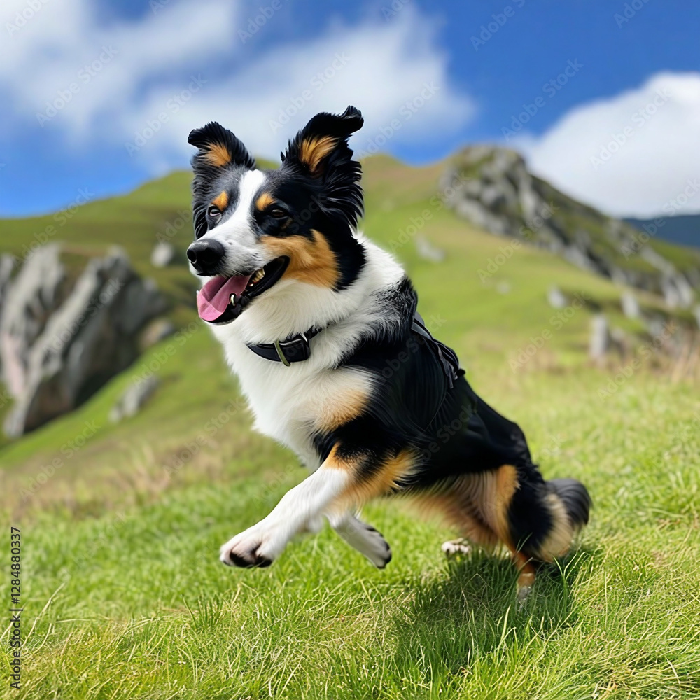 Fototapeta premium Puppy and Lamb