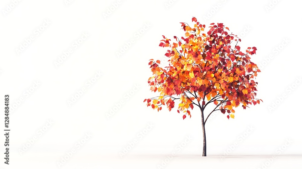 Brilliant Autumn Tree Leaves Image Brilliant Autumn Tree Leaves Image