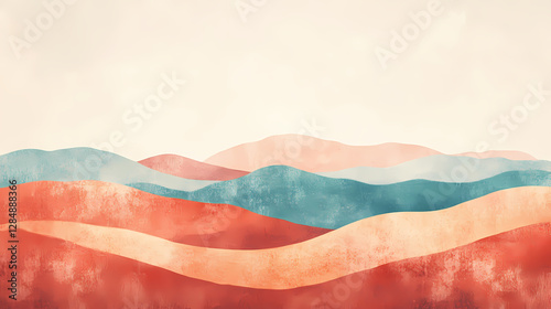 saharan sand horizon dunes