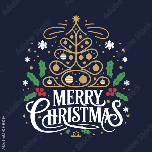 2d vector illustration colorful icon for Christmas items and decoration with gifts accessories	
