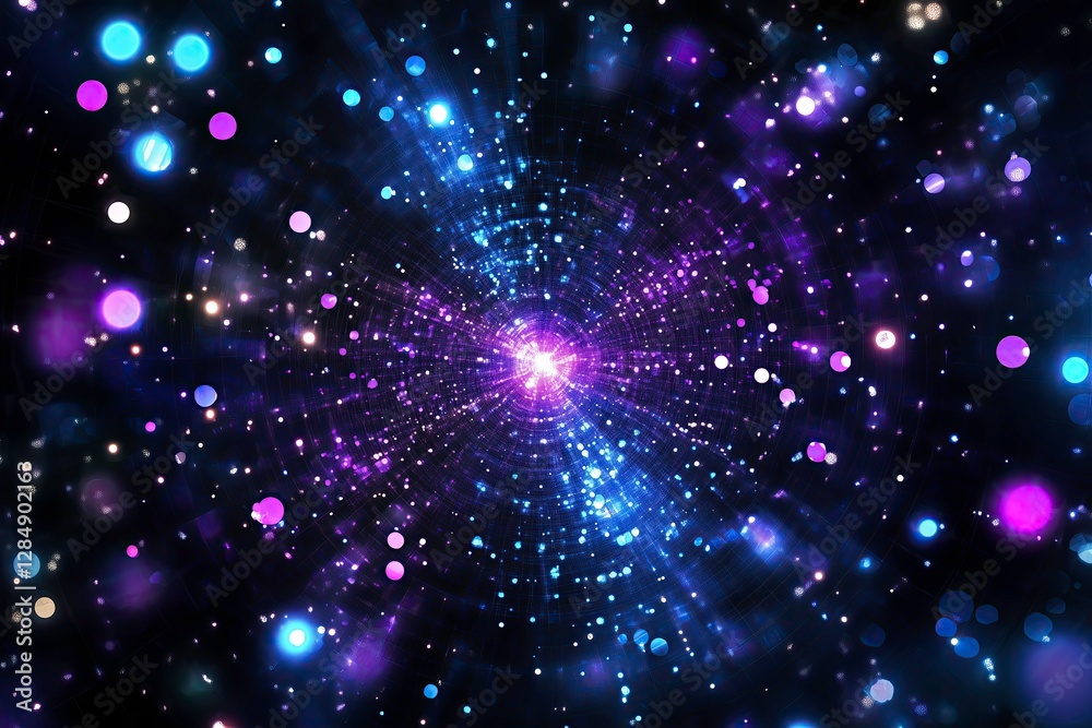 Obraz premium Abstract Cosmic Explosion