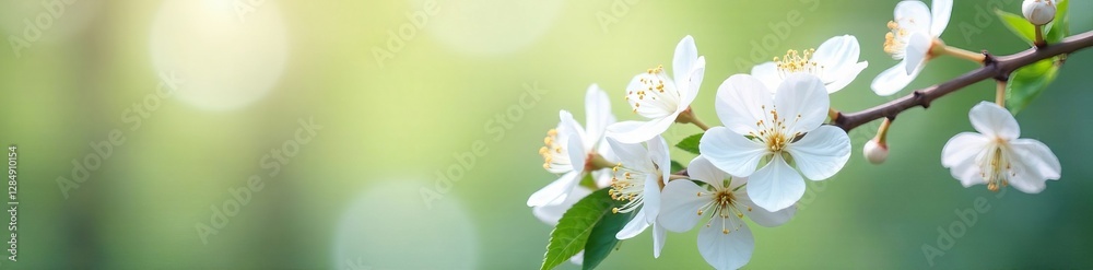 Obraz premium Stunning white blossoms in a beautiful bouquet, beautiful, blossoms, flowers