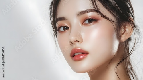 Portrait of a Confident Beautiful Young Woman / 自信に満ちた美しい若い女性のポートレート