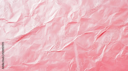 Wallpaper Mural Glossy bright pink surface with light reflections creating a soft, luxurious effect Torontodigital.ca