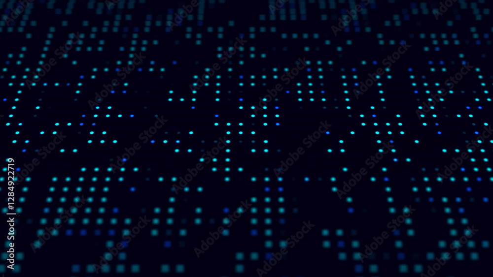 Dark background with blue and teal lights.. Dark background with blue and teal lights..