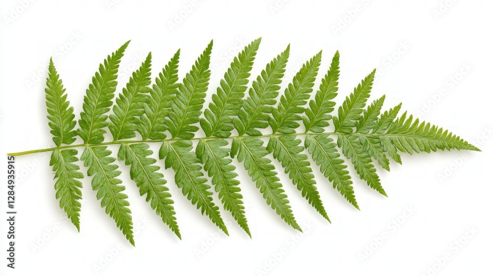 Lush Green Fern Leaf Isolated Nature Botany Sprig Foliage Plant Lush Green Fern Leaf Isolated Nature Botany Sprig Foliage Plant