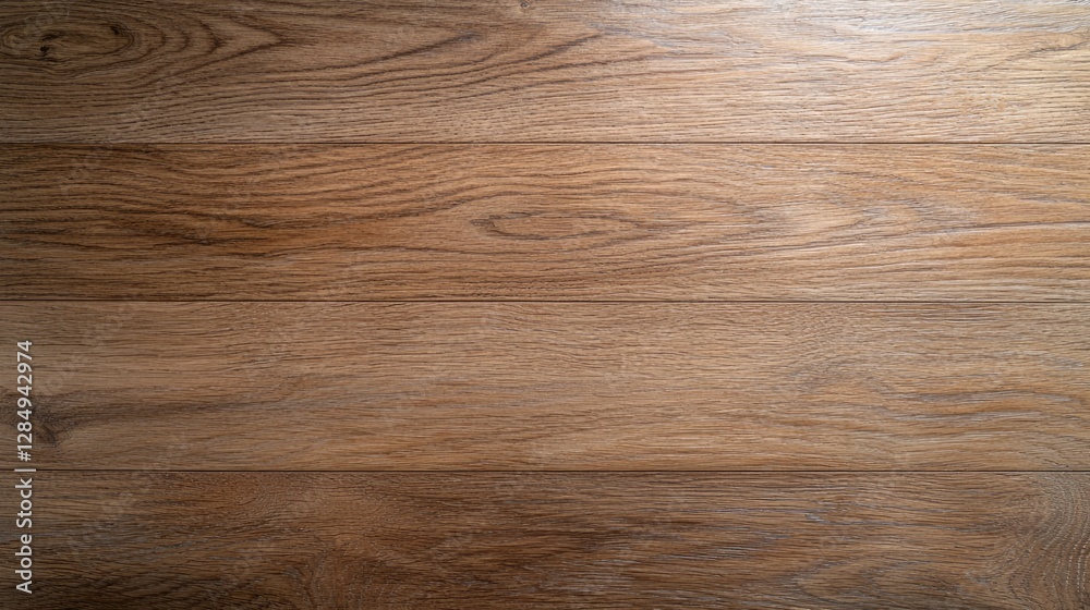 Naklejka premium Warm-toned oak wood floor texture; interior design