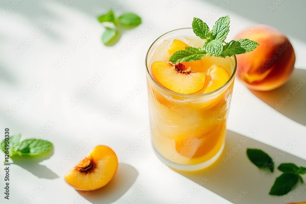 Drinks Isolated In Clean Background Drinks Isolated In Clean Background