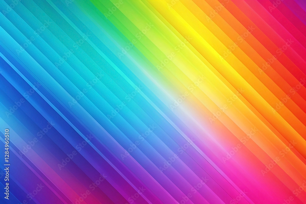 Abstract vibrant rainbow diagonal lines background. Abstract vibrant rainbow diagonal lines background.