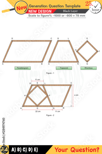 mathematics, mathematical concepts, High school, middle school, exam question template, numerical lessons, verbal lessons, Next generation problems, for teachers, editable, eps