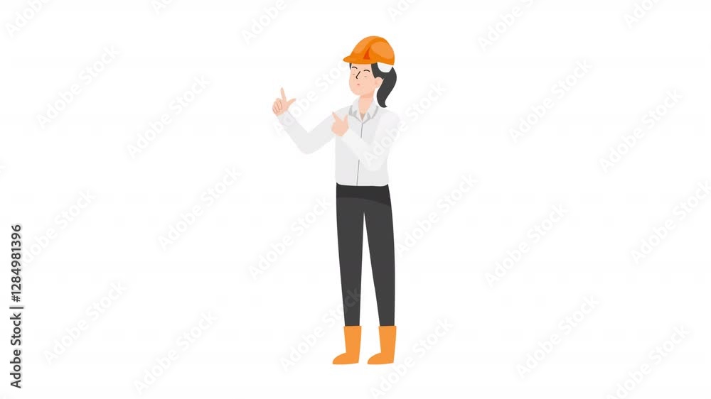 video engineer or architecture is standing and giving a lecture cartoon animation
video engineer or architecture is standing and giving a lecture cartoon animation