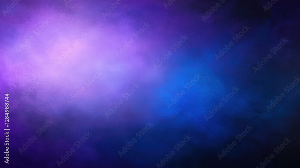 Obraz premium Ethereal nebula texture with rich purple and blue hues creating dreamy atmosphere