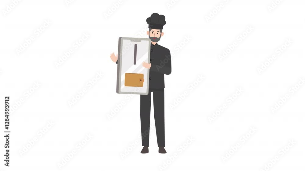 man holding save cartoon animation
man holding save cartoon animation