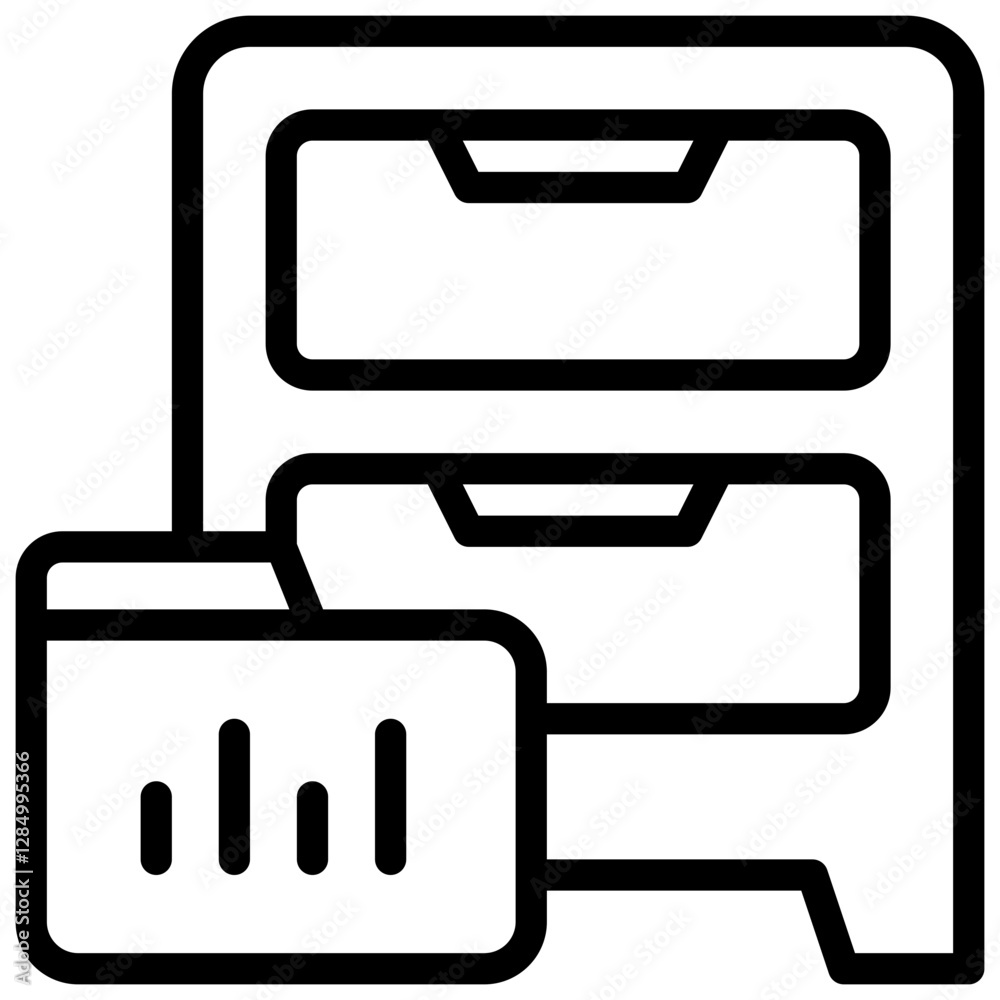 File Archive Icon. File Drawer Icon File Archive Icon. File Drawer Icon