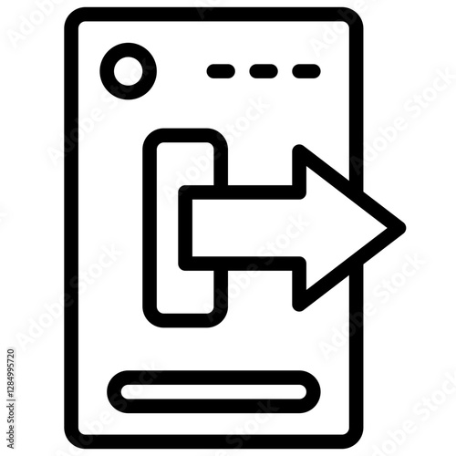 Transfer Money Icon. Money Movement Icon