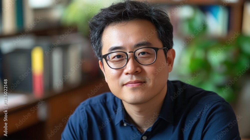 Portrait of a Calm and Confident Asian Man Portrait of a Calm and Confident Asian Man