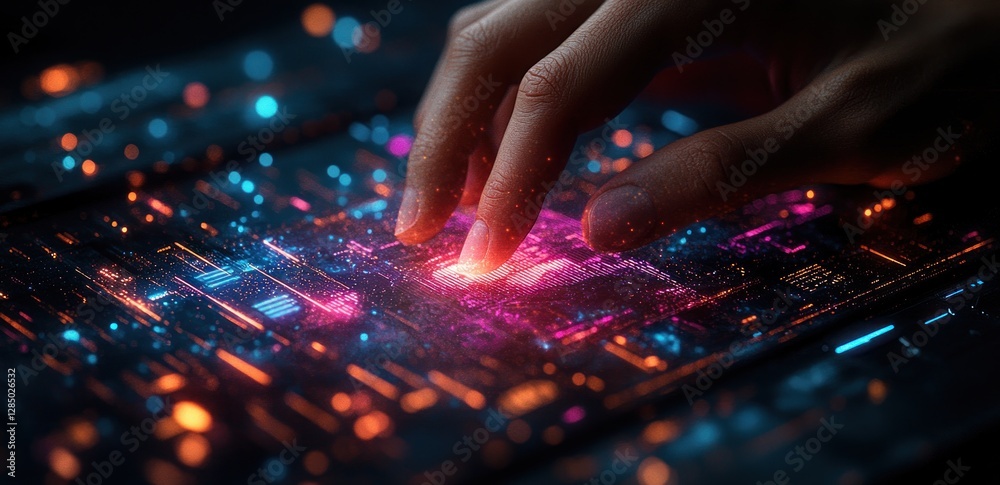 Recruiting Personnel with Futuristic Technology and Virtual Screen Interface for Business Success Recruiting Personnel with Futuristic Technology and Virtual Screen Interface for Business Success