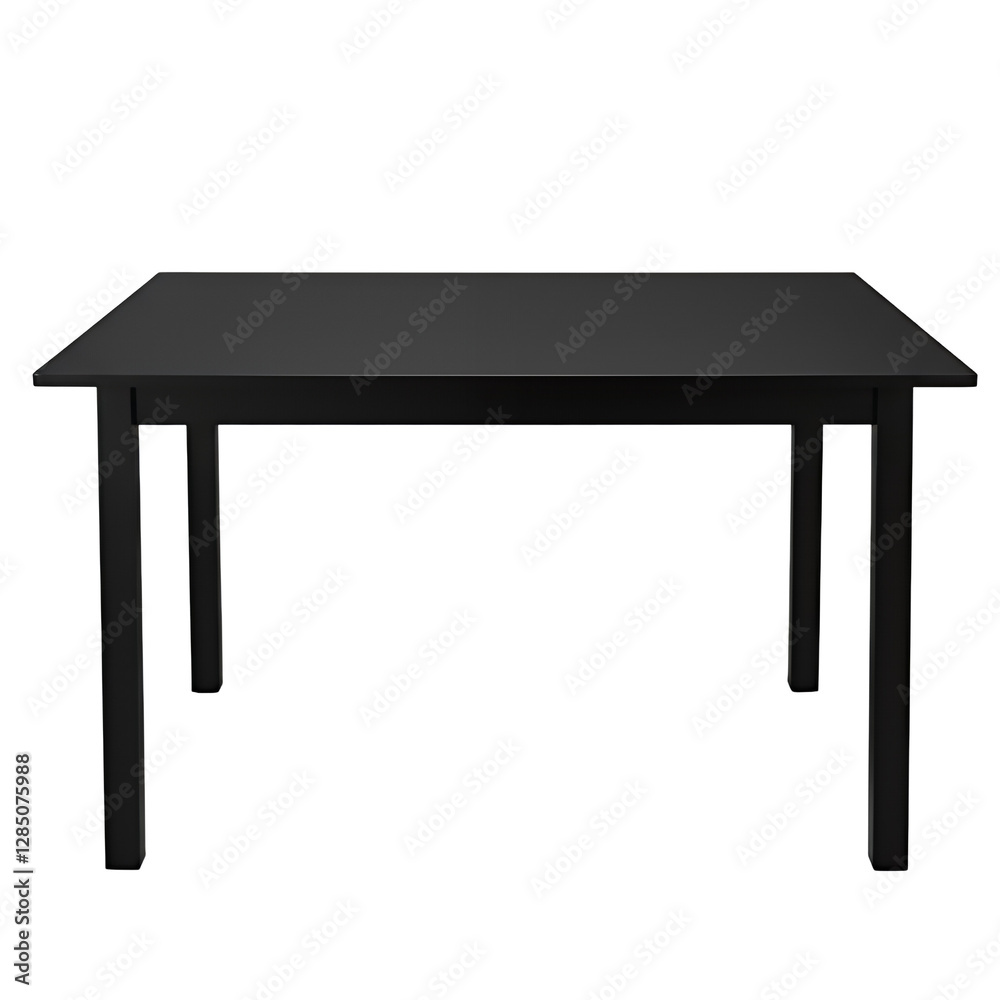 Modern Black Dining Table Simple Design Furniture Modern Black Dining Table Simple Design Furniture
