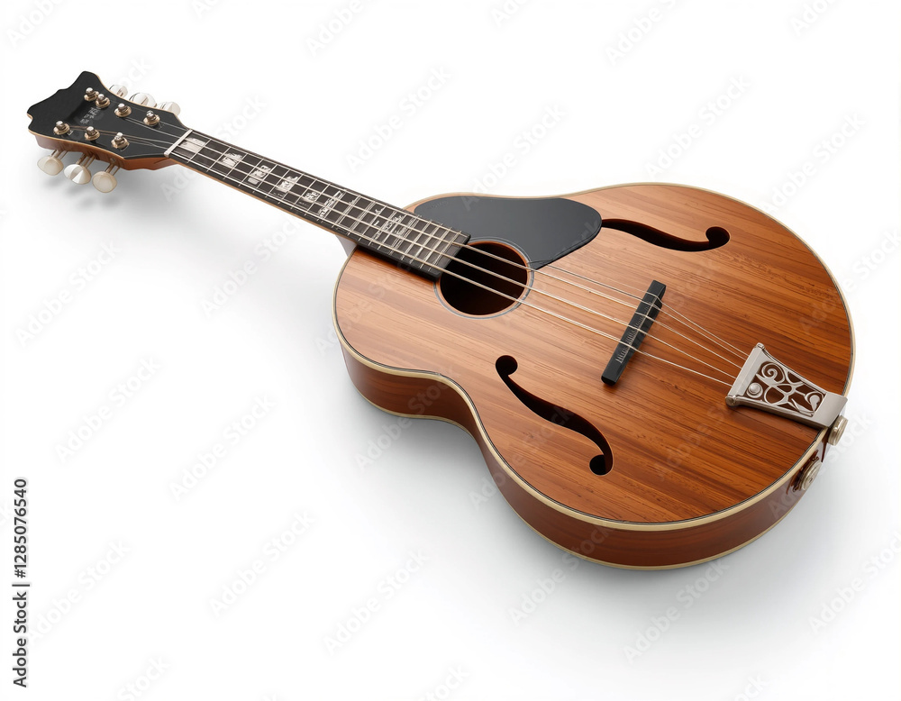 Fototapeta premium Timeless Strings: The Rustic Charm of the Mandolin