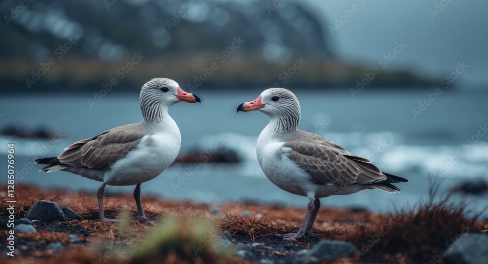 Larus canus. Wildlife of Norway. Stunning image. Birdlife overview. Natural environment. Runde Island, Norway. Scandinavian fauna. Northern Europe. Coastal view. A remarkable capture of nature. Larus canus. Wildlife of Norway. Stunning image. Birdlife overview. Natural environment. Runde Island, Norway. Scandinavian fauna. Northern Europe. Coastal view. A remarkable capture of nature.