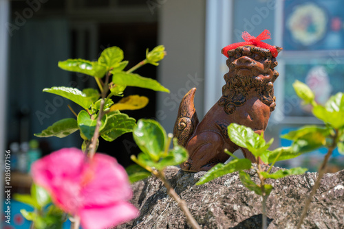 guardian lion in Okinawa