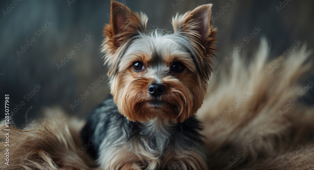 Charming Little Yorkshire Terrier Dog Charming Little Yorkshire Terrier Dog