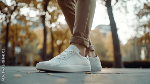 Foot health improvement with wearing proper orthopedic shoes. Featuring comfort and support
