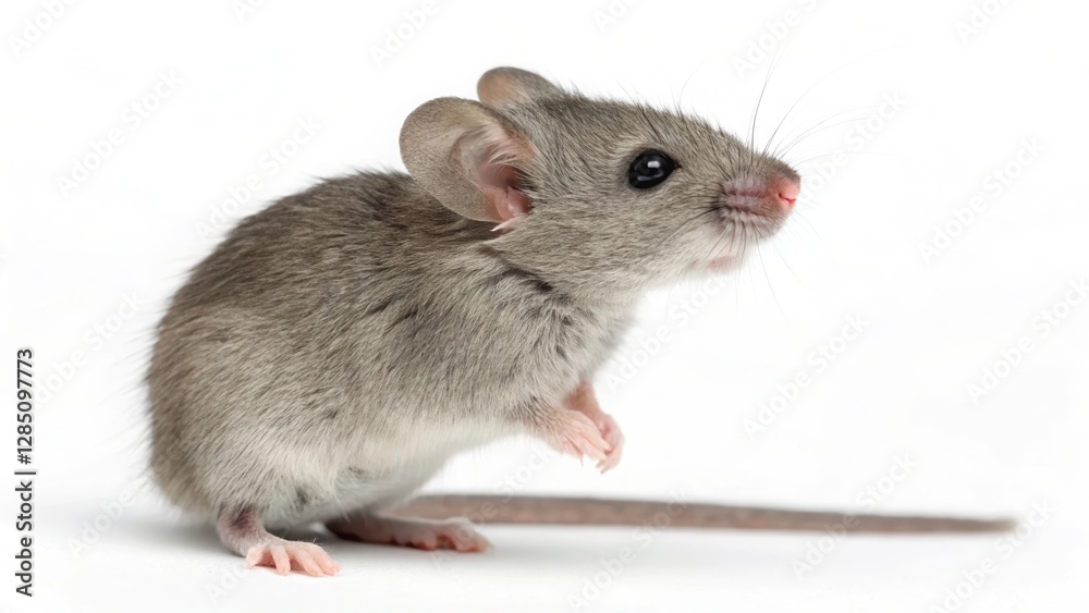 House Mouse (Mus musculus): Cute and Curious House Mouse (Mus musculus): Cute and Curious