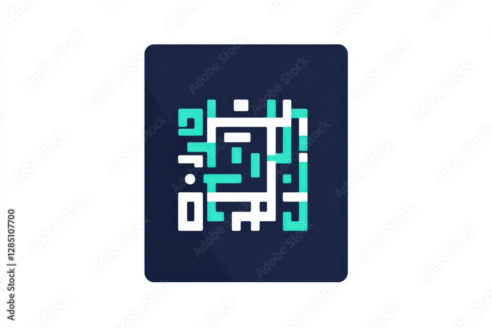 Abstract geometric design with a modern flair in vibrant colors on a dark background Abstract geometric design with a modern flair in vibrant colors on a dark background