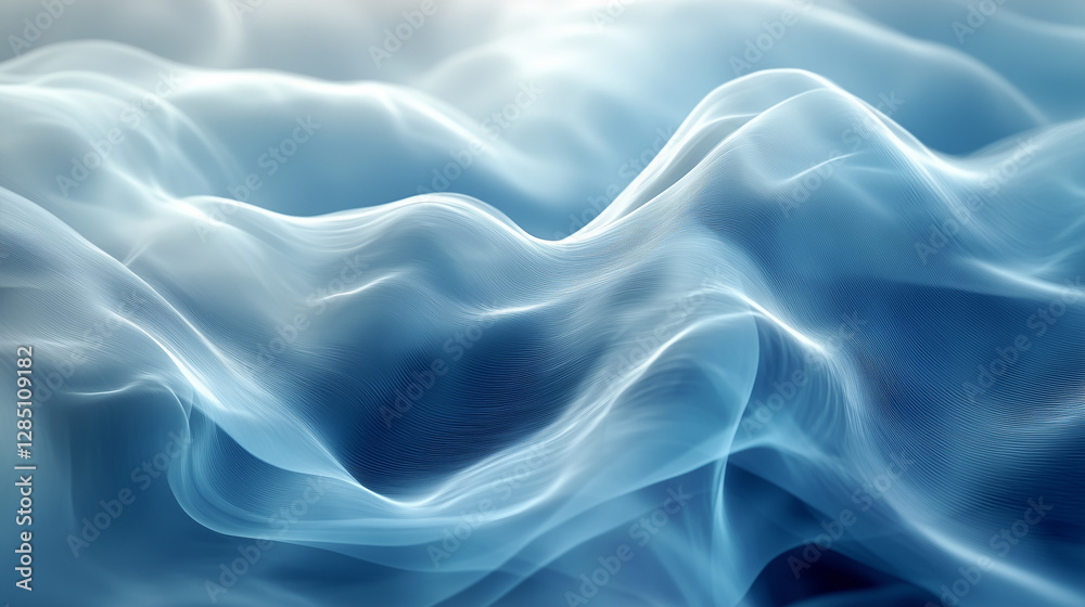 Obraz premium Silk waves