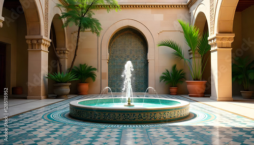 water fountain at the mosque.