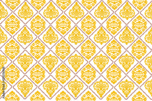 ethnic geometric pattern  Tile floor, carpet, Victor's illustration design