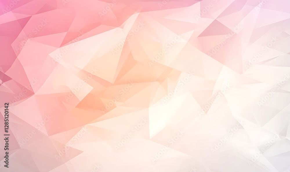 Soft pastel abstract background with triangular shapes and a dreamy gradient effect. Soft pastel abstract background with triangular shapes and a dreamy gradient effect.