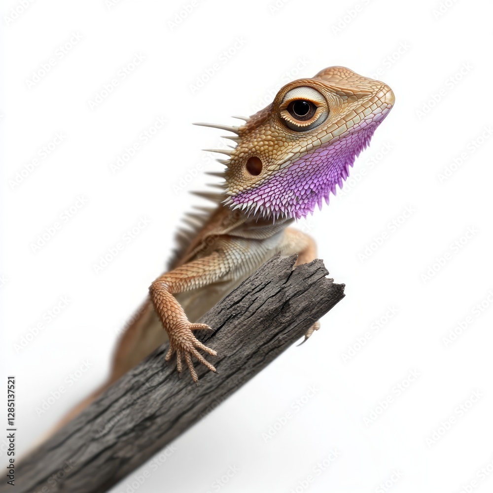 Obraz premium Lizard blending into its habitat