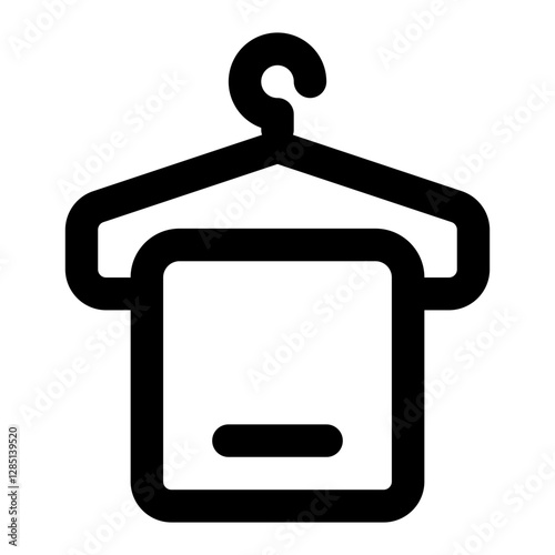 Blanket Simple Line Icon. Single icon, line vector icon