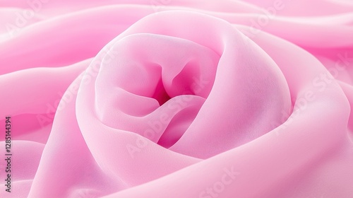Soft Pink Silk Fabric Texture  Draped Chiffon  Elegant Background  Smooth Textile  Flowing