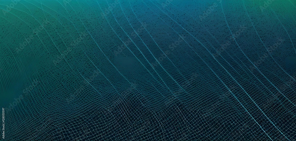 Naklejka premium Unique blue background image, light, line, gradient texture banner