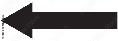 Long Arrow icon. Vector trendy long arrow icon right in flat style. Long arrow icon for web design. Vector illustration,