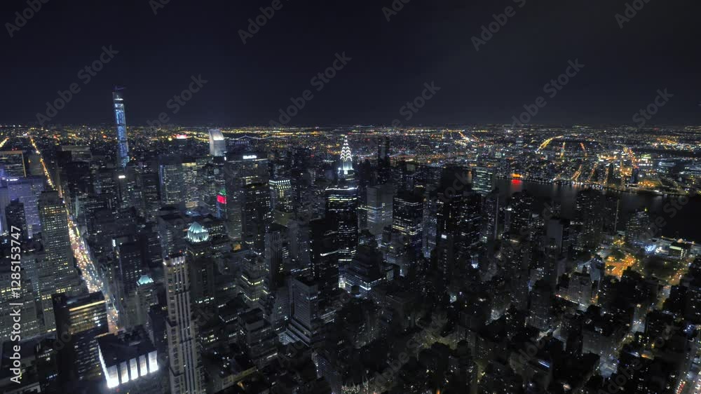 Breathtakingly Stunning Night Skyline of a Beautiful and Vibrant Cityscape Awaits You Breathtakingly Stunning Night Skyline of a Beautiful and Vibrant Cityscape Awaits You