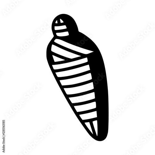 Egyptian mummy icon 
