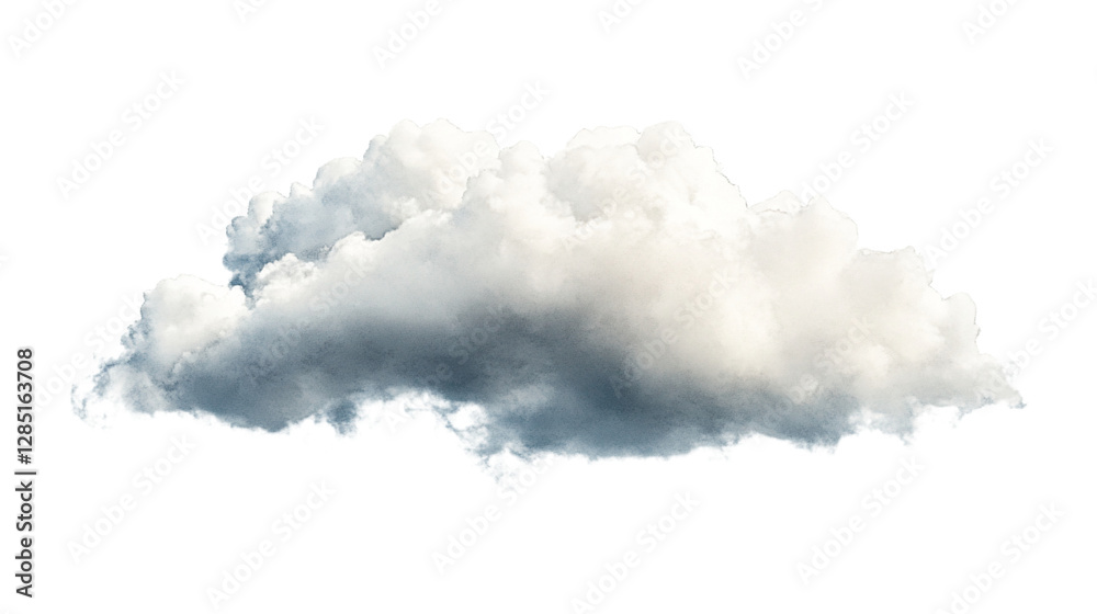 Watercolor clouds on white background
Watercolor clouds on white background