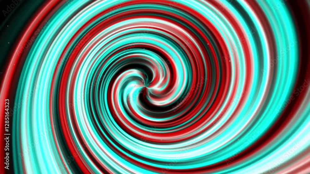 Hypnotic Spiral Pattern Mesmerizing Abstract Art in Red, Cyan, Black, and White Hypnotic Spiral Pattern Mesmerizing Abstract Art in Red, Cyan, Black, and White