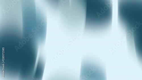 Abstract digital artwork featuring soft gradient colors of teal, blue, and white creating an ethereal, flowing design.