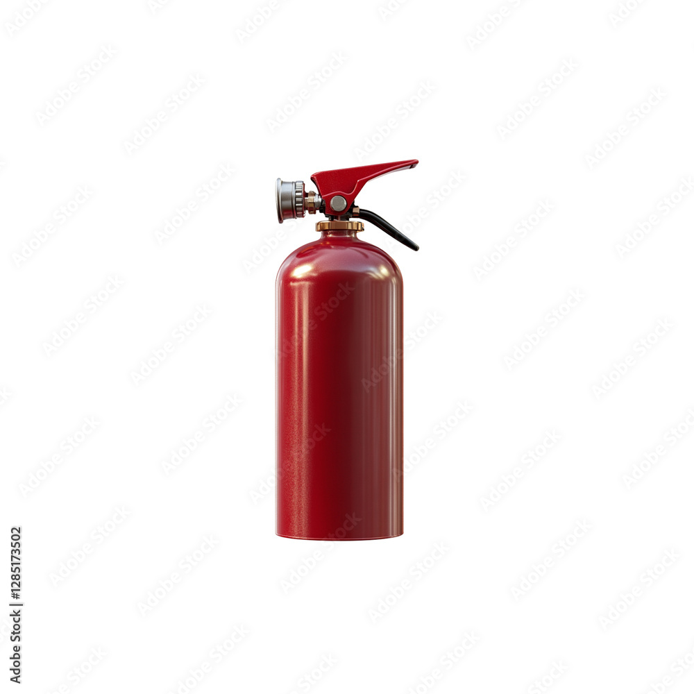 Obraz premium Fire extinguisher isolated on white background 