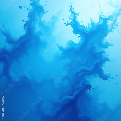 Beautiful illustration to set as wallpaper for desktop, laptop and mobile phones, blue wallpaper, Beautiful background, blue backgrounds, Amazing backgrounds