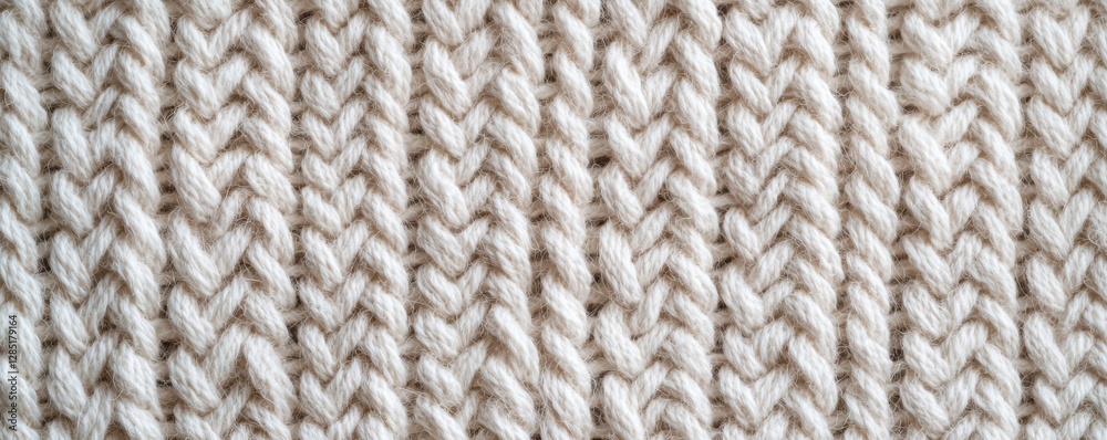 Soft beige knitted fabric showcasing intricate patterns and textures. Ideal for cozy apparel or home decor Soft beige knitted fabric showcasing intricate patterns and textures. Ideal for cozy apparel or home decor
