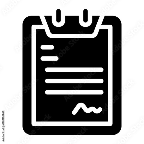 agreement glyph icon