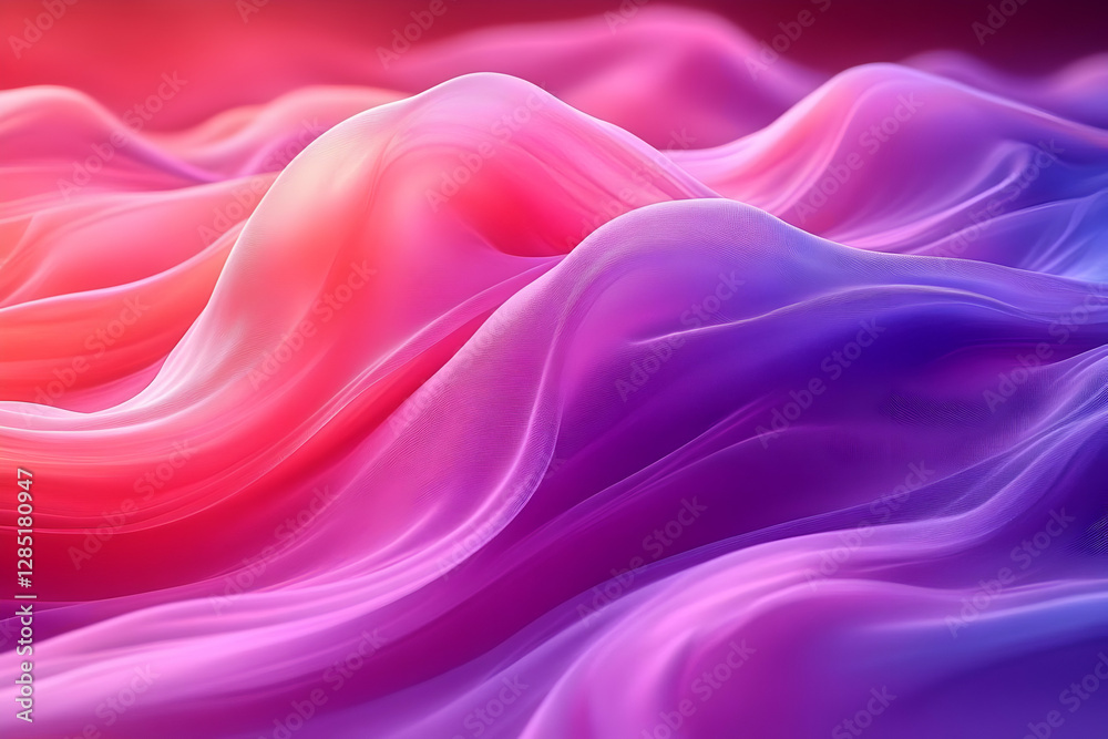 Abstract Colorful Flowing Liquid Design Abstract Colorful Flowing Liquid Design